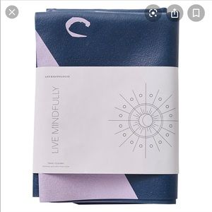 Anthropologie travel yoga mat